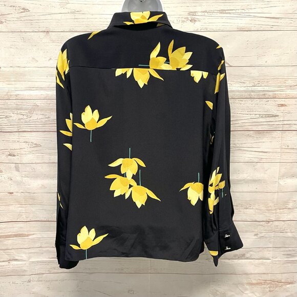 Marni Silk Floral Print Ruffle Blouse - Picture 2 of 9